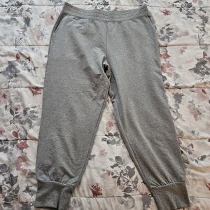 Patagonia Heather Gray Women's Joggers, Sz L